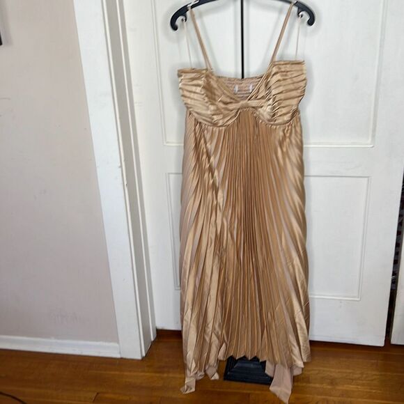 Petal & Pup Tan Midi Dress - Picture 6 of 10